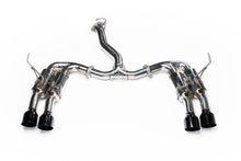 Load image into Gallery viewer, Invidia [22-25 WRX] R400 Gemini Single Layer Quad Black Tip Cat-Back Exhaust | HS22WRXGM4SB