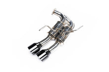 Load image into Gallery viewer, Invidia [22-25 WRX] R400 Gemini Single Layer Quad Black Tip Cat-Back Exhaust | HS22WRXGM4SB