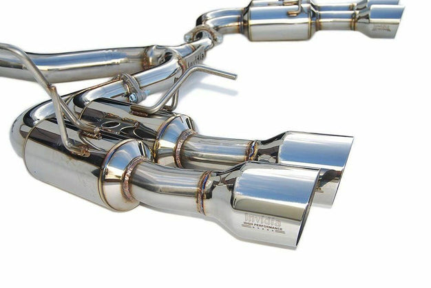 Invidia [15-21 WRX/STI] Gemini R400 Stainless Steel Quad Tip Exhaust | HS15STIGM4SS