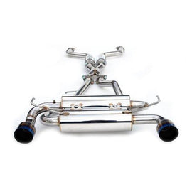Invidia Gemini Single Ti-Tips Cat Back Exhaust Infiniti FX35 / FX45 2003-2008 | HS03IFXGIT