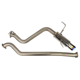 Invidia [15-21 WRX/STI] N1 Cat Back Exhaust w/ Bead Blasted Piping Titanium Tip | HS15SW4BGR1GT
