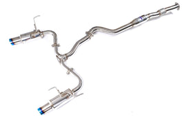 Invidia [22-25 WRX] N1 Twin Outlet Single Layer Tip Cat-Back Exhaust | HS22WRXGTT