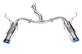 Invidia [22-25 WRX] N1 Twin Outlet Single Layer Tip Cat-Back Exhaust | HS22WRXGTT