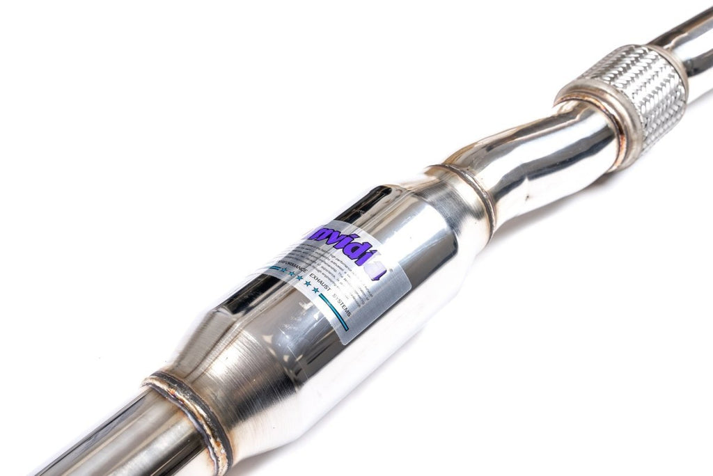 Invidia [22-25 WRX] N1 Twin Outlet Single Layer Tip Cat-Back Exhaust | HS22WRXGTT