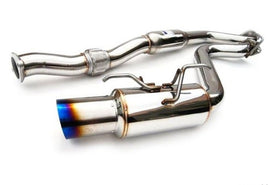Invidia [22-25 WRX] Single N1 Titanium Burnt Tip Cat-back Exhaust | HS22SW4GTT