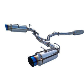 Invidia [13-24 BRZ / 13-16 FRS/ 17-21 GT86 / 21-24 GR86] N1 Cat back Exhaust Burnt Titanium Tips | HS12SSTGTT