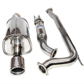 Invidia Q300 Rolled Tip Cat Back Exhaust 2012+ Honda Civic Si Sedan | HS12HC4G3S
