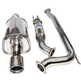 Invidia Q300 Single Tip Cat Back Exhaust WRX 2008-2014 / STI 2011-2014 Sedan | HS08SW4G3S