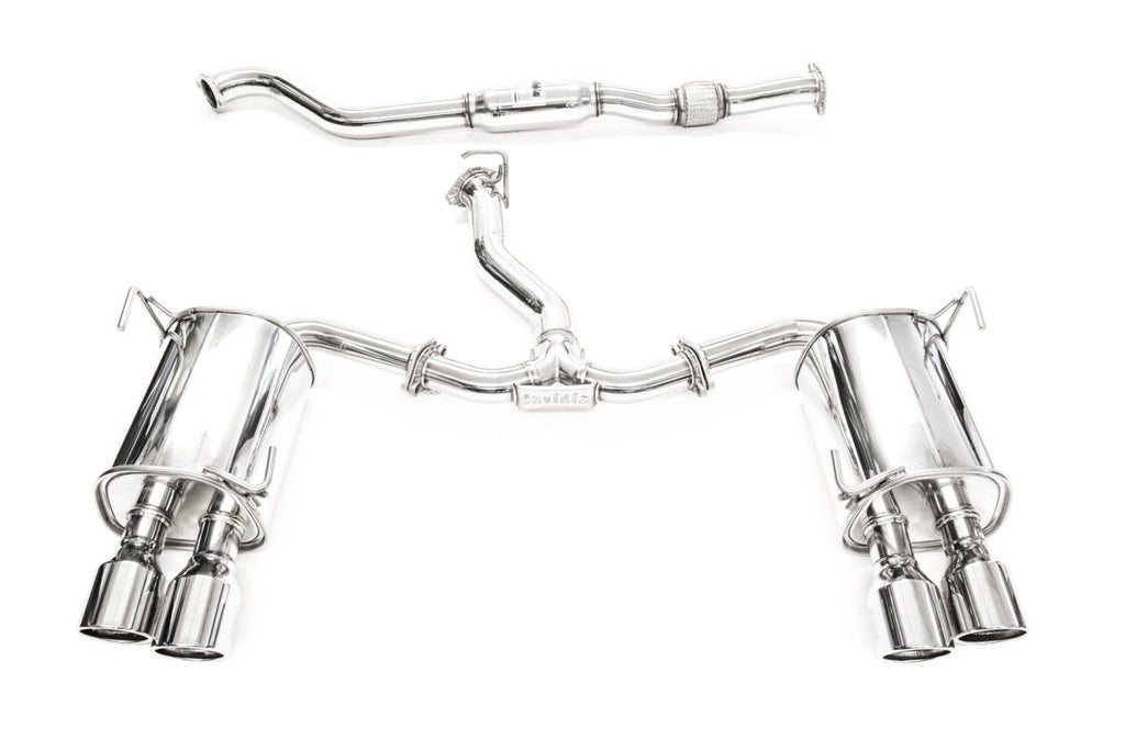 Invidia [22-25 WRX] Q300 Rolled Stainless Steel Tip Cat-Back Exhaust | HS22WRXG3S