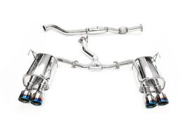 Invidia [22-25 WRX] Q300 Rolled Titanium Tip Cat-Back Exhaust | HS22WRXG3T