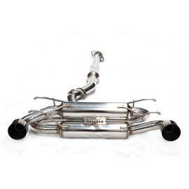 Invidia 13-22 BRZ / 13-16 FRS/ 17-21 GT86 / 2022 GR86 Gemini R400 Dual Titanium Tip Exhaust | HS12SST7GM1ST
