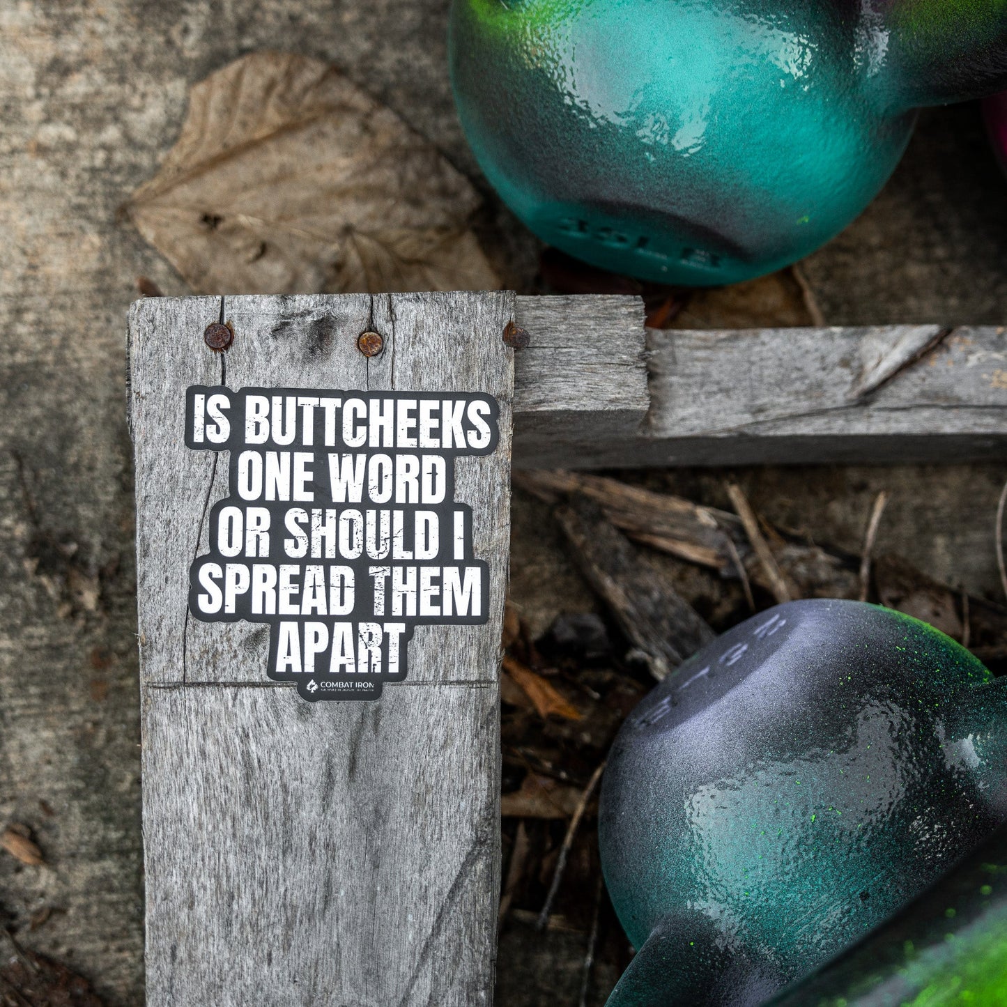 Is Buttcheeks One Word Or Should I Spread Them Apart Decal