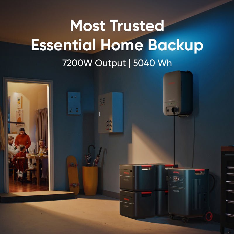 Jackery Whole-Home Backup Kit  5000 Plus (20kWh)