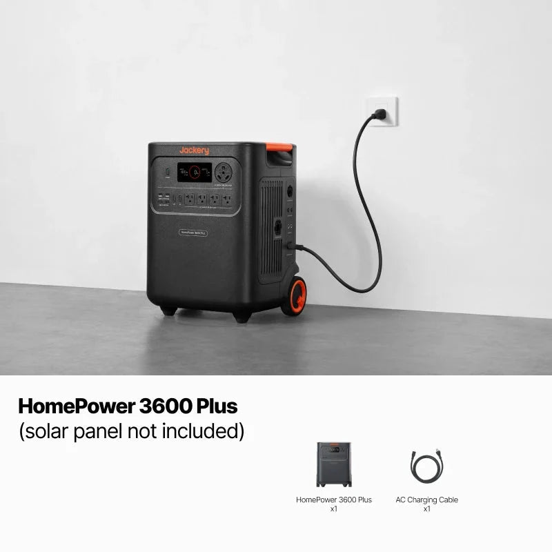 Jackery Solar Generator HomePower 3600 Plus