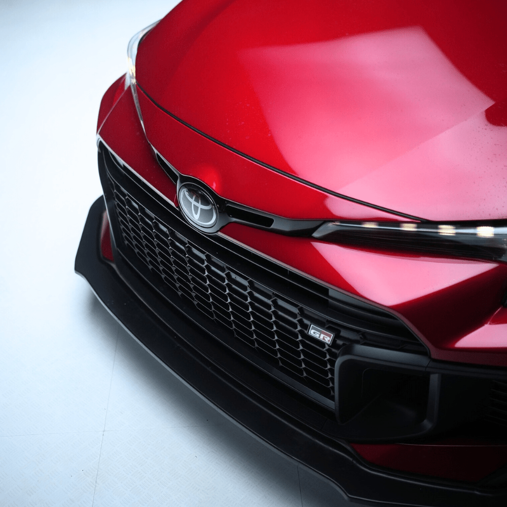 JDMuscle [25-26 GR Corolla] Spec Kogeki Front Lip | Matte/Gloss Black and Carbon Fiber