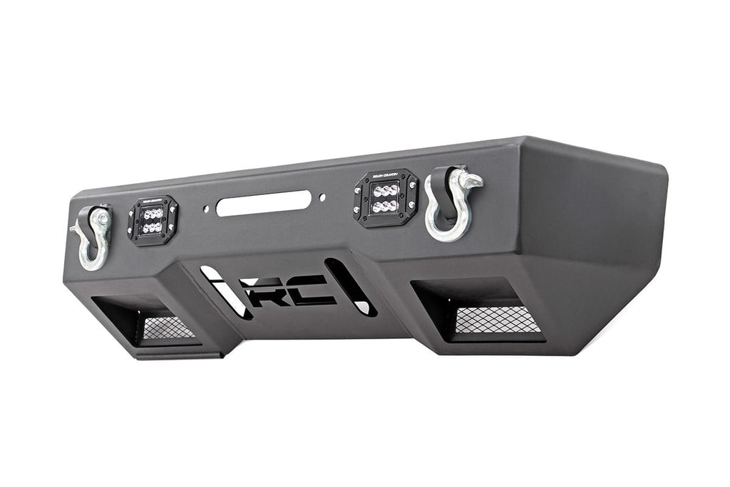 Front Bumper | Stubby | BLK LED | Jeep Gladiator JT/Wrangler JK & JL/Wrangler Unlimited 4WD