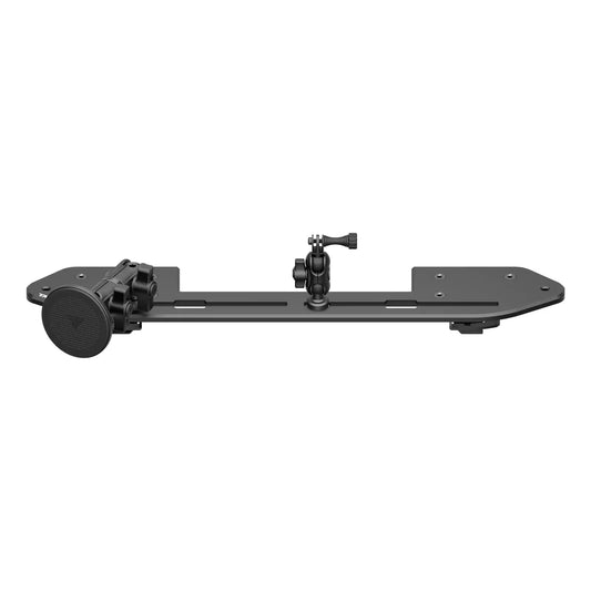 2018-2023 Jeep Wrangler JL/4xe & Gladiator Tackform Slim Track Dash Bracket With MagSafe & GoPro Mounts