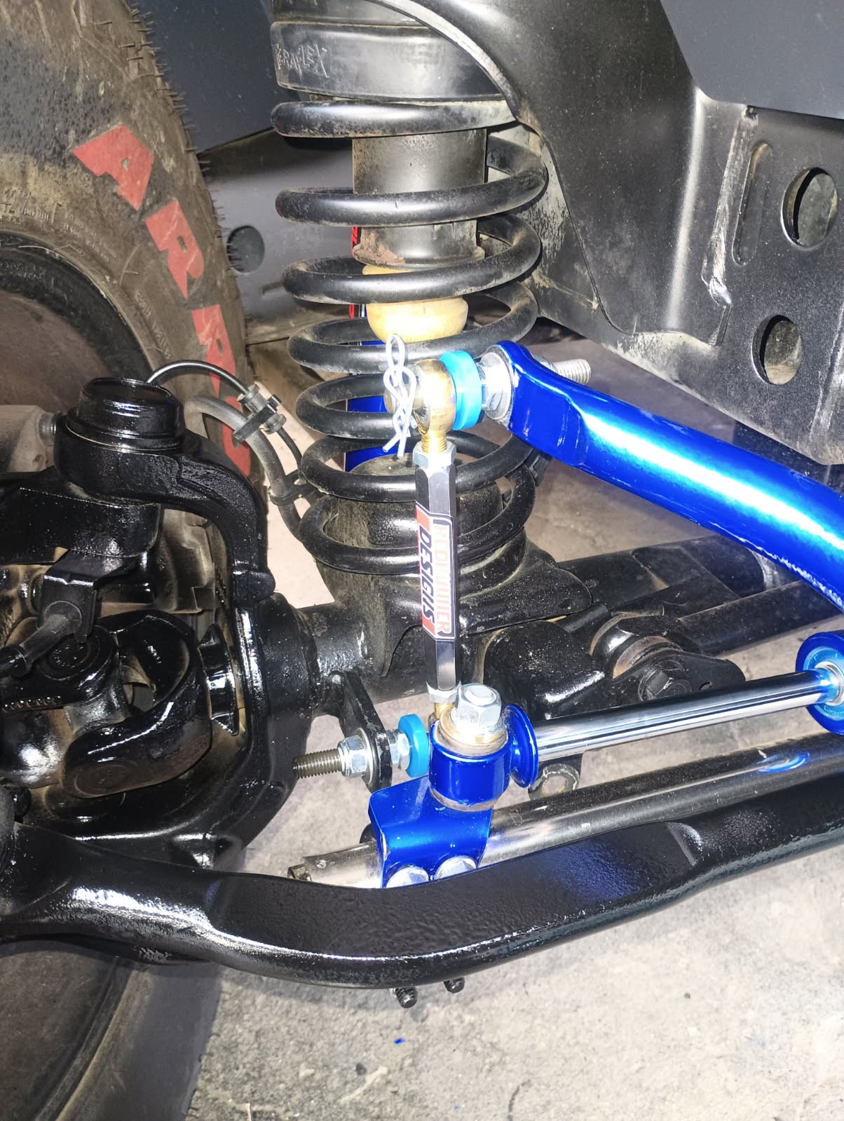 (Type 4) Universal Adjustable Bolt On Sway Bar Links