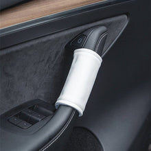 Load image into Gallery viewer, Leather Inner Door handle Cover for Tesla Model 3 Model Y (4 pcs)