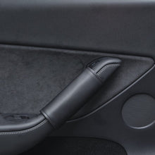 Load image into Gallery viewer, Leather Inner Door handle Cover for Tesla Model 3 Model Y (4 pcs)