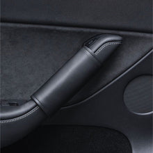 Load image into Gallery viewer, Leather Inner Door handle Cover for Tesla Model 3 Model Y (4 pcs)