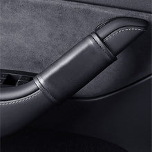 Load image into Gallery viewer, Leather Inner Door handle Cover for Tesla Model 3 Model Y (4 pcs)