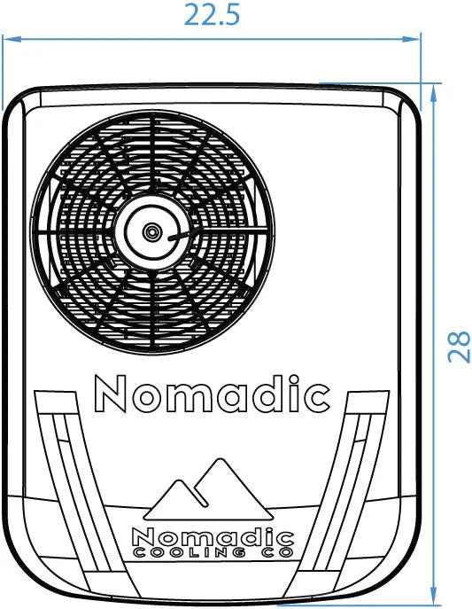 Nomadic Cooling X2 12v Air Conditioner
