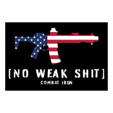 Load image into Gallery viewer, No Weak Shit USA Decal
