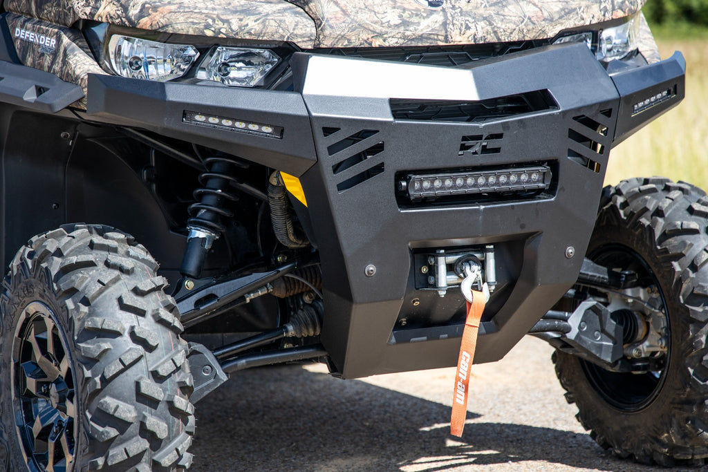 Bumper | Front | 6" Black Slimline LED Pair | Can-Am Defender HD 8/HD 9/HD 10