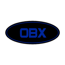 Load image into Gallery viewer, "OBX" Rear Oval Emblem Overlays (Printed Series) - 2021-2024 Bronco Outer Banks