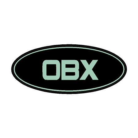 "OBX" Rear Oval Emblem Overlays (Printed Series) - 2021-2024 Bronco Outer Banks
