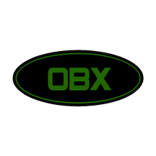 Load image into Gallery viewer, "OBX" Rear Oval Emblem Overlays (Printed Series) - 2021-2024 Bronco Outer Banks