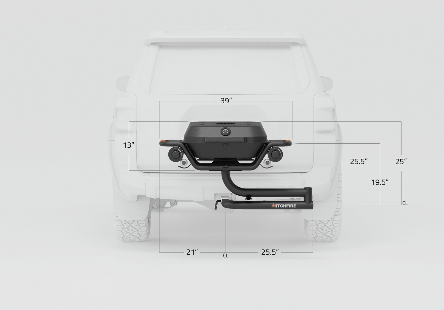 F-20 Hitch Mounted Propane Grill (Special Offer)