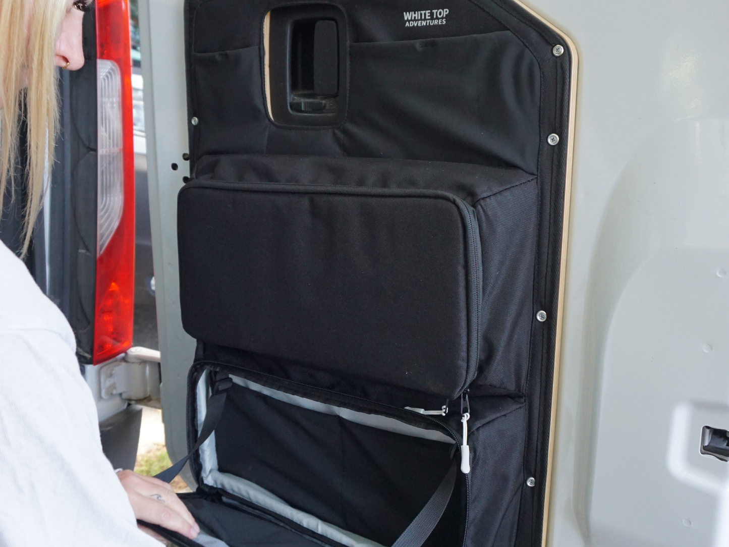 Mercedes Sprinter Lower Rear Door Storage Panels (Pair)