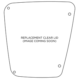 S&B Replacement Clear Lid (Hardware Not Included)