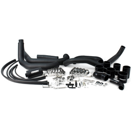 Perrin Front Mount Intercooler Piping Kit Black w/ Black Silicone WRX 2008-2014 | PSP-ITR-436-2BK/BK