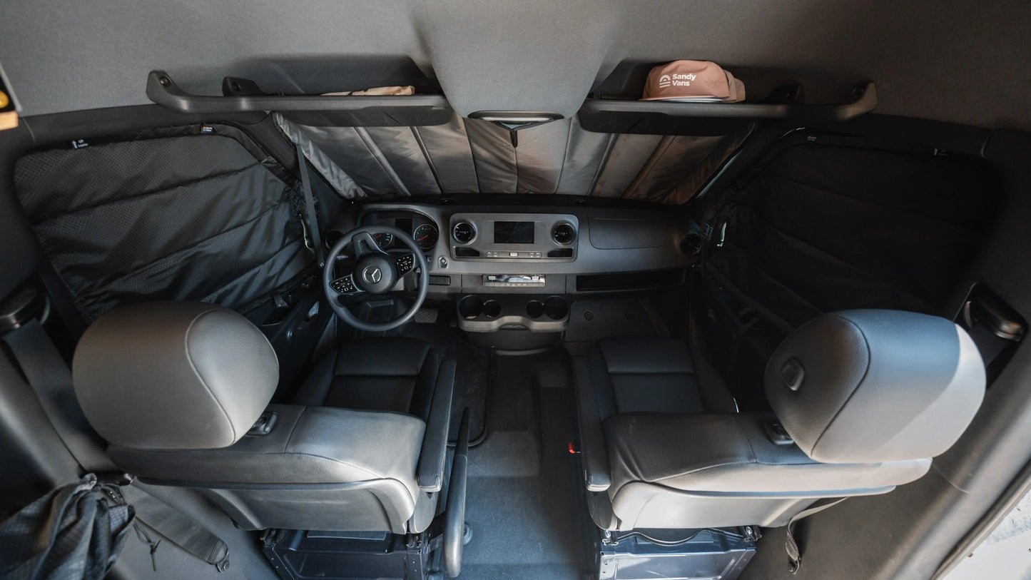 Sprinter Front Cab Window Covers Bundle