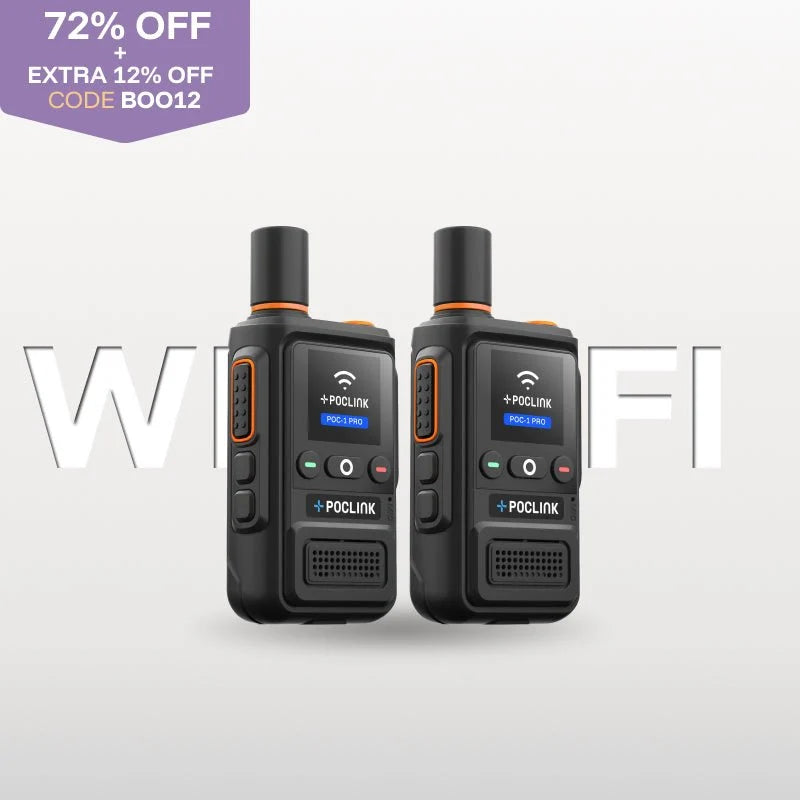 POC-1 Pro 4G + Wi-Fi Global Walkie Talkie