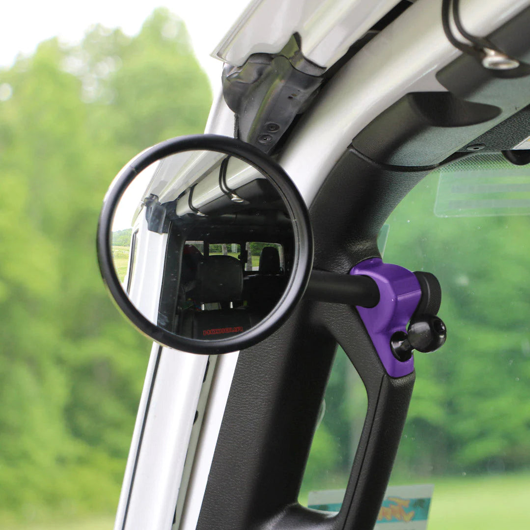 A-Pillar Side Mirror Set For 2024+ Jeep Wrangler JL & Gladiator - CMM Offroad