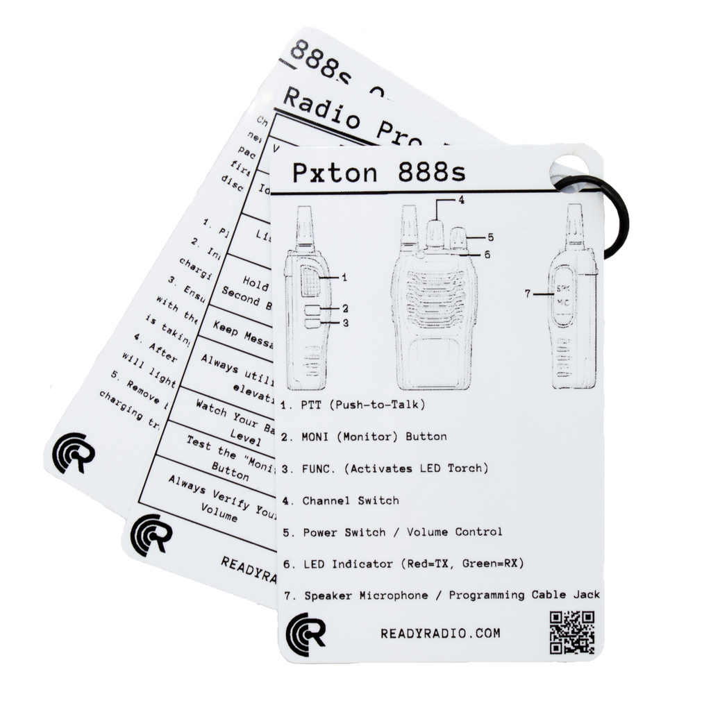 Ready Radio™ Comms Cards