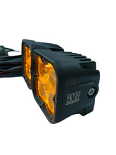 Load image into Gallery viewer, Amber Backlit Race Pod Pair Bundle With Wiring Harness