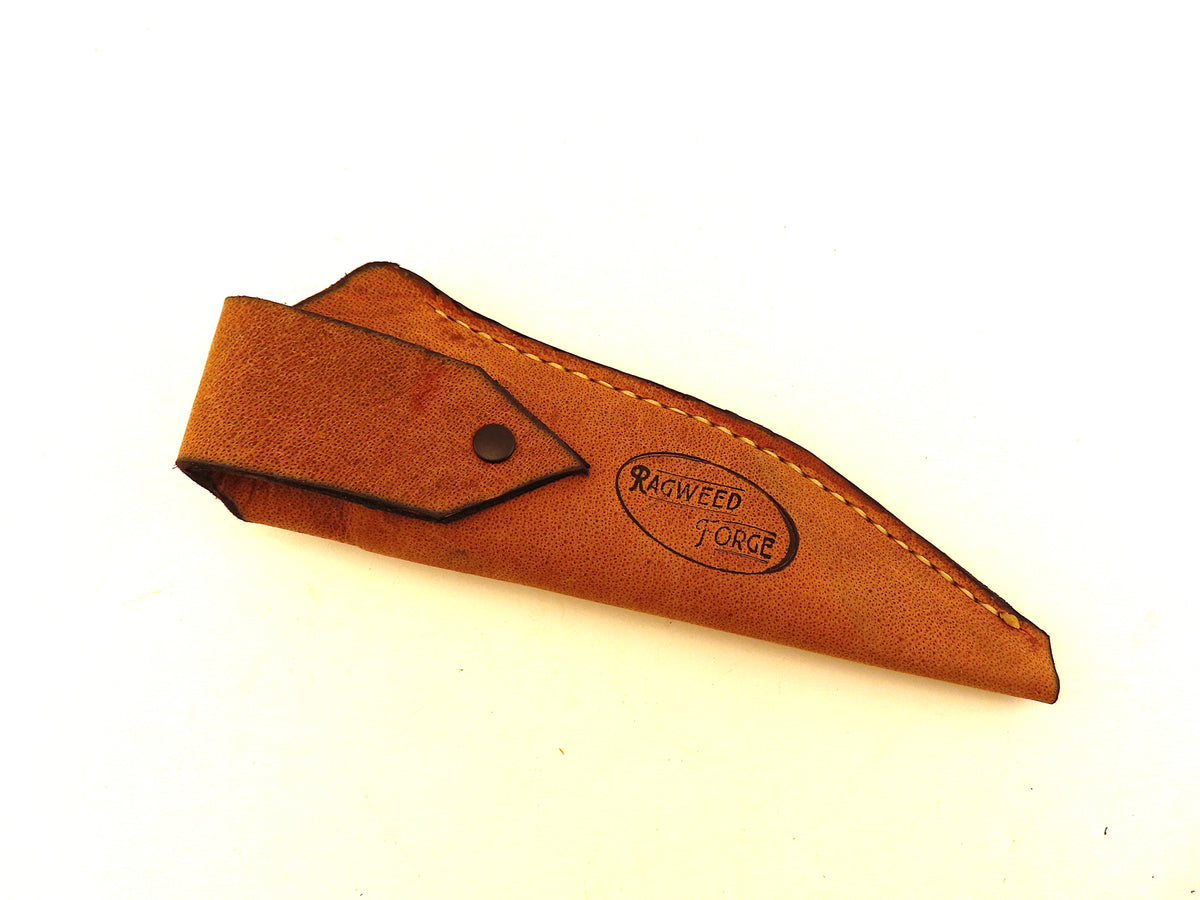Ragweed Forge Knife Sheath #8 (" made from 6oz Leather) Hand Made in our leather shop!