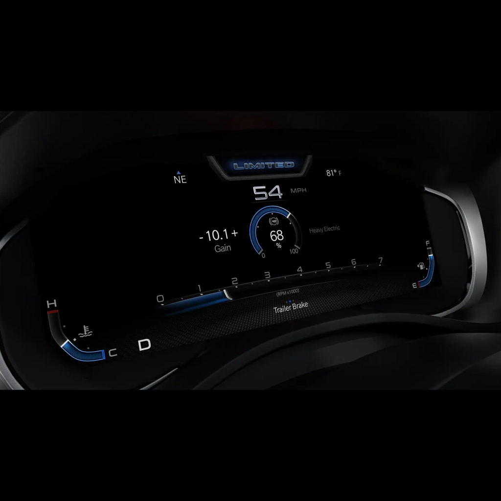 2019–2024 RAM 1500 12″ OEM Digital Cluster Plug and Play Kit