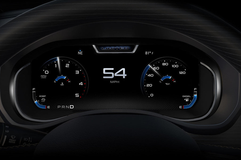 2019–2024 RAM 1500 12″ OEM Digital Cluster Plug and Play Kit