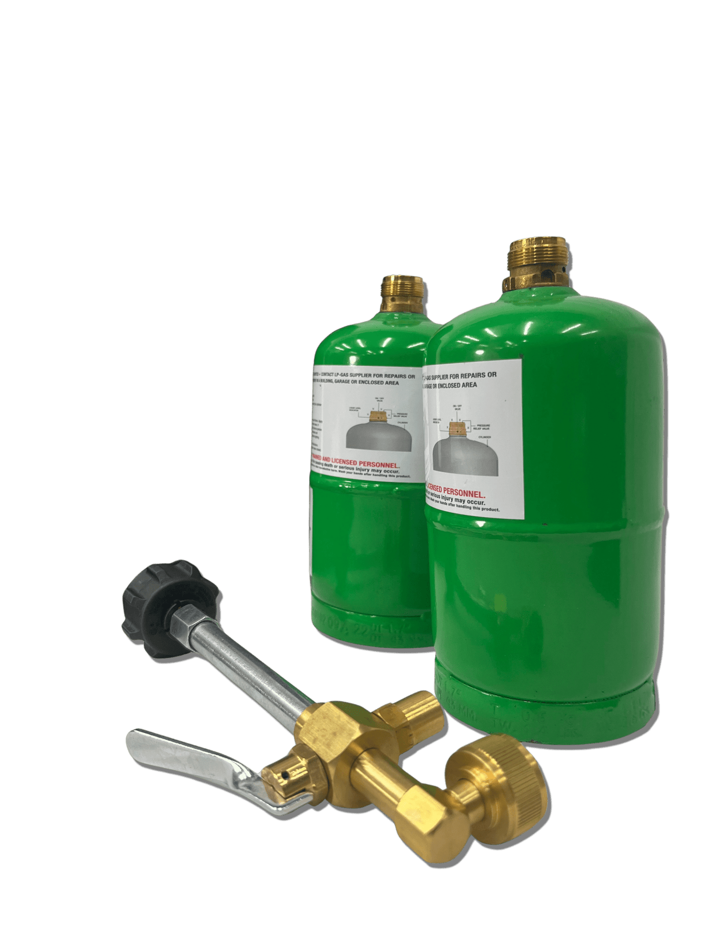 Refillable 1LB Propane Travel Kit