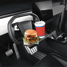 Removable Steering Wheel Tray for Cybertruck