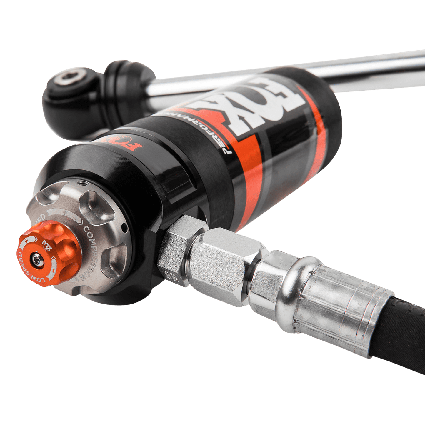 FOX 2.5 Reservoir Front Shocks Adjustable | Performance Elite | 4.5-6 Inch Lift | Wrangler JL (18-25)