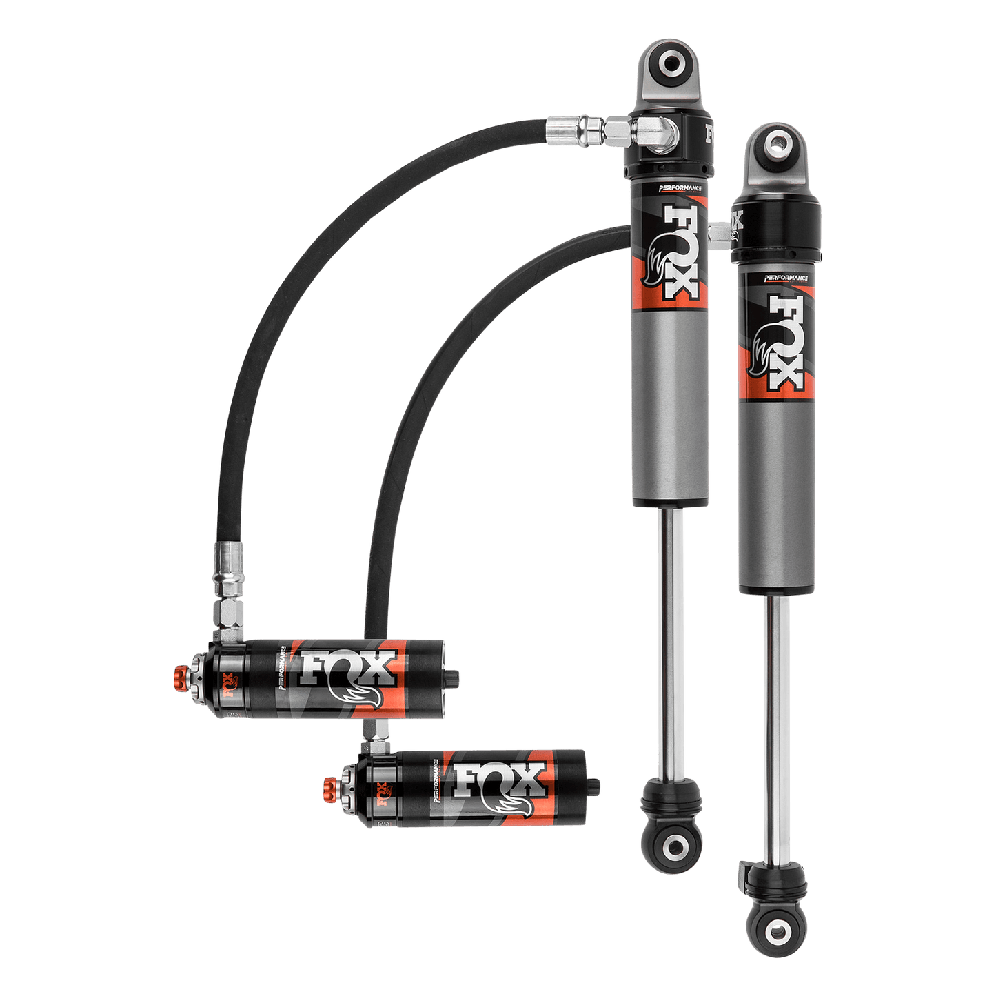 FOX 2.5 Reservoir Front Shocks Adjustable | Performance Elite | 4.5-6 Inch Lift | Wrangler JL (18-25)