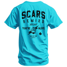 Load image into Gallery viewer, Scars Remind You That You're Alive Men's T-Shirt