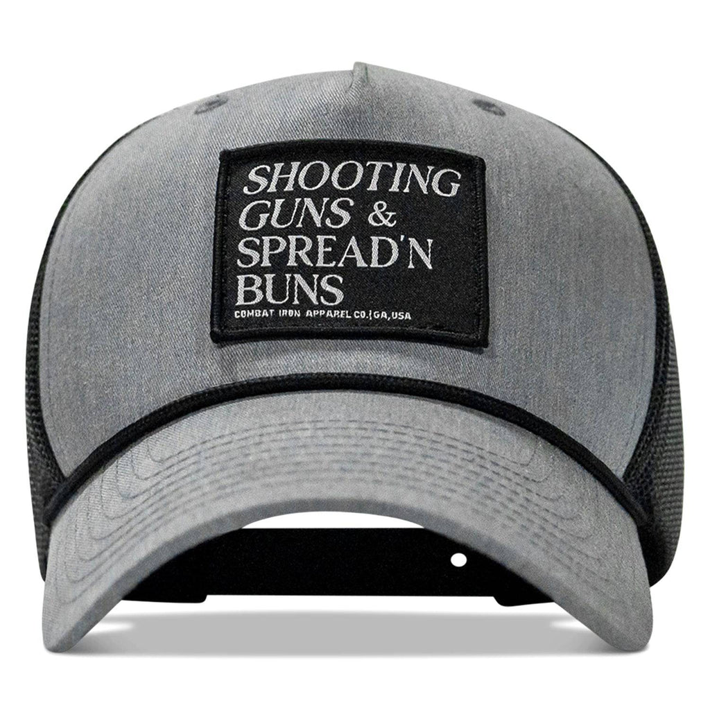 Shooting Guns & Spread'n Buns Patch Rope Snapback Hat
